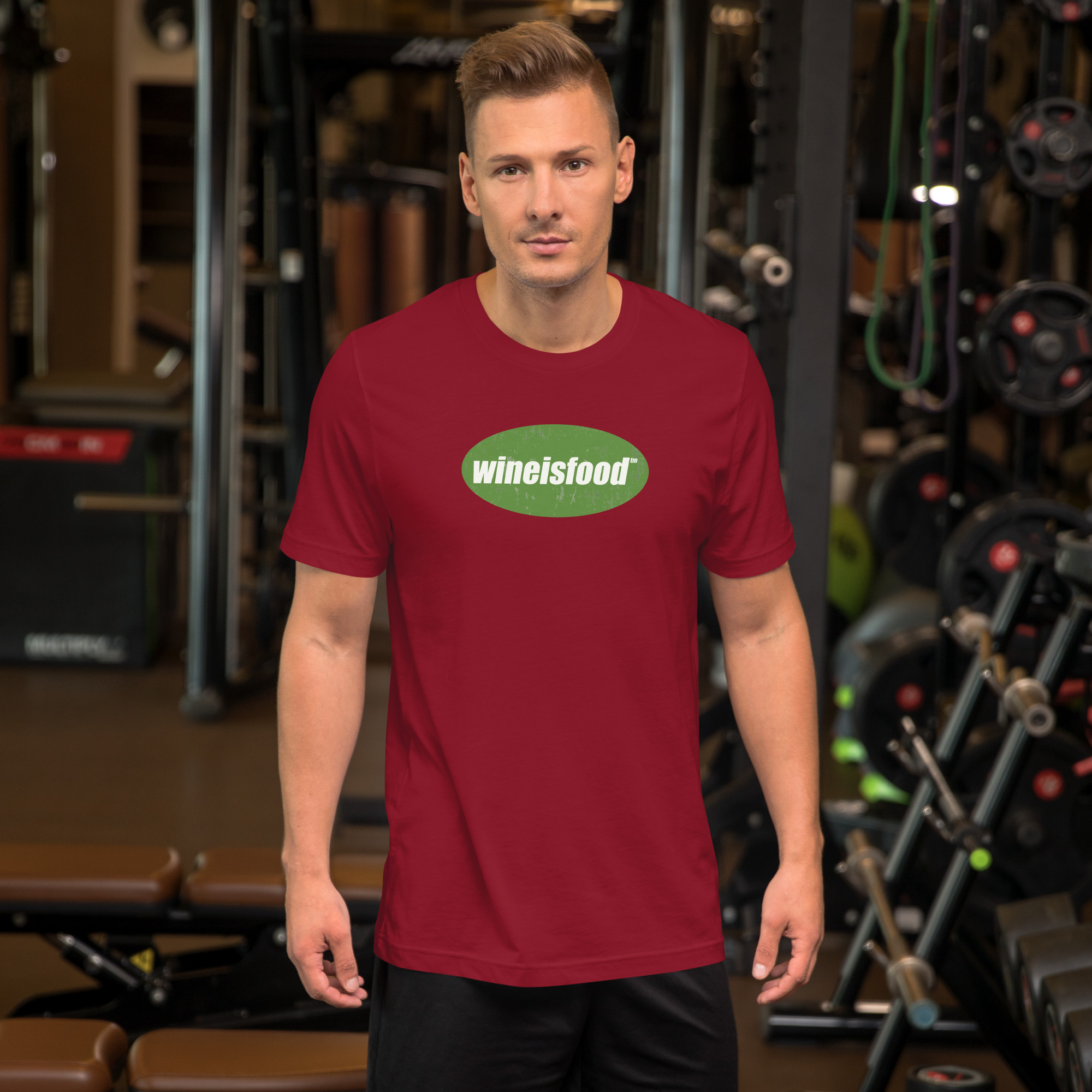 Unisex wine is food t-shirt - Image 3